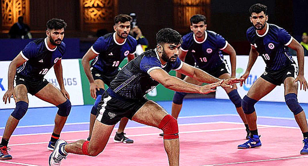 এশিয়ান গেমস ২০২৬: চীনা তাইপেইকে ৩৭-২১ হারিয়ে অপরাজিত গ্রুপ চ্যাম্পিয়ন ভারত